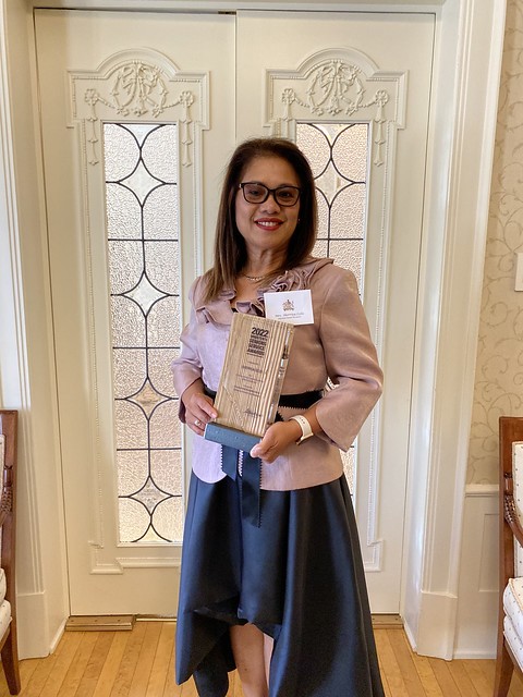 Sherrisa Celis receives The Minister’s Seniors Service Awards